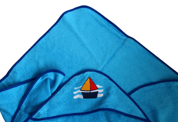 Custom Promotional  Hooded Baby Towels with embroidery